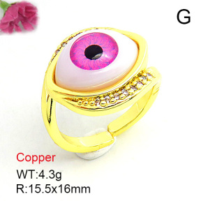 Fashion Copper Ring  F7R300051vbll-L002