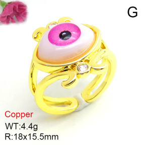 Fashion Copper Ring  F7R300058vbll-L002