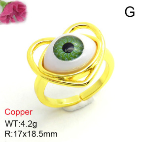 Fashion Copper Ring  F7R300062ablb-L002