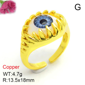 Fashion Copper Ring  F7R300065ablb-L002