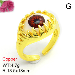 Fashion Copper Ring  F7R300066ablb-L002