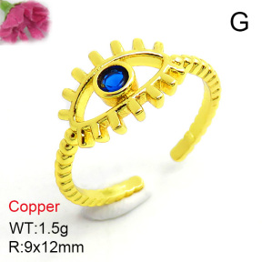 Fashion Copper Ring  F7R400034aajl-L002