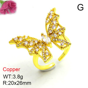 Fashion Copper Ring  F7R400037bbml-L002