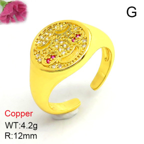 Fashion Copper Ring  F7R400041ablb-L002