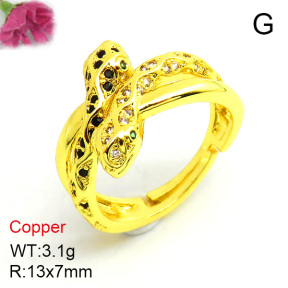 Fashion Copper Ring  F7R400045vbmb-L002