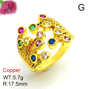 Fashion Copper Ring  F7R400049abol-L002
