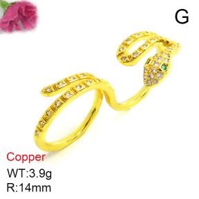 Fashion Copper Ring  F7R400056bbov-L002
