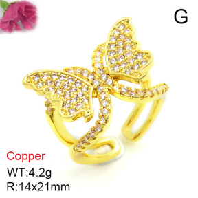 Fashion Copper Ring  F7R400061vbmb-L002