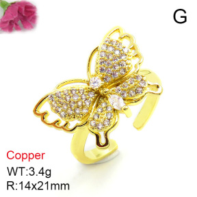 Fashion Copper Ring  F7R400063vbll-L002