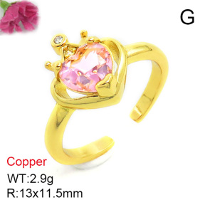 Fashion Copper Ring  F7R400070baka-L002