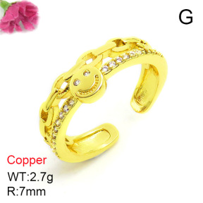 Fashion Copper Ring  F7R400072baka-L002