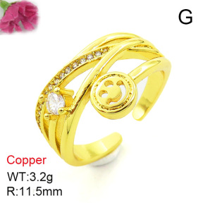 Fashion Copper Ring  F7R400074aakl-L002