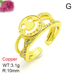 Fashion Copper Ring  F7R400076aakl-L002