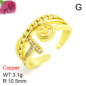Fashion Copper Ring  F7R400080baka-L002