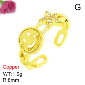 Fashion Copper Ring  F7R400082baka-L002