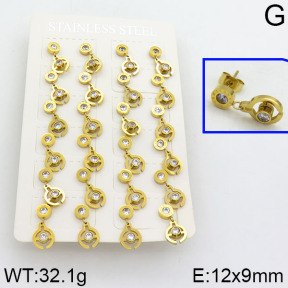 SS Earrings  2E4000143bokb-721