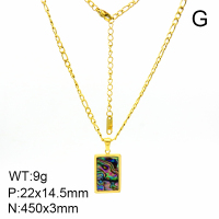SS Necklace  Abalone  7N3000002vhha-066