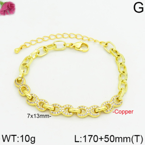 Fashion Copper Bracelet  F2B400232vhnv-J111