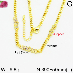 Fashion Copper Necklace  F2N400116vihb-J111