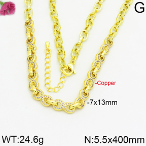 Fashion Copper Necklace  F2N400117ajvb-J111