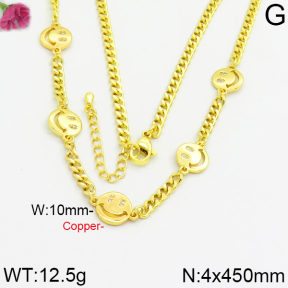 Fashion Copper Necklace  F2N400120vihb-J111