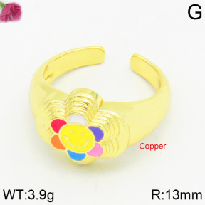 Fashion Copper Ring  F2R300053bbov-J111