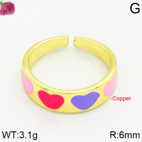 Fashion Copper Ring  F2R300067bbov-J111