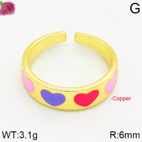Fashion Copper Ring  F2R300068bbov-J111