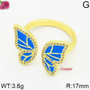 Fashion Copper Ring  F2R300089bhva-J111