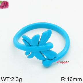 Fashion Copper Ring  F2R300183bbov-J111