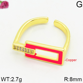 Fashion Copper Ring  F2R300253bbov-J111