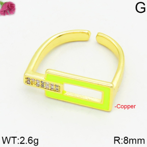 Fashion Copper Ring  F2R300254bbov-J111
