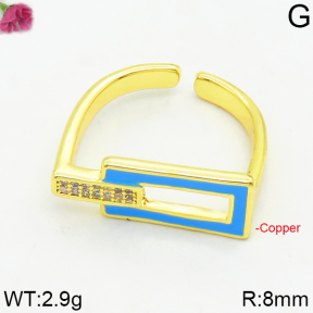Fashion Copper Ring  F2R300257bbov-J111