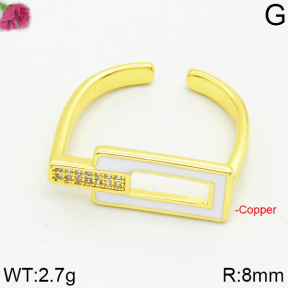 Fashion Copper Ring  F2R300258bbov-J111
