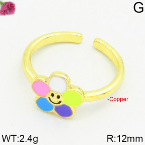 Fashion Copper Ring  F2R300263bbov-J111