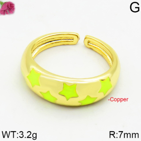 Fashion Copper Ring  F2R300273bbov-J111