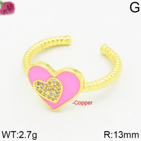 Fashion Copper Ring  F2R400167bbov-J111
