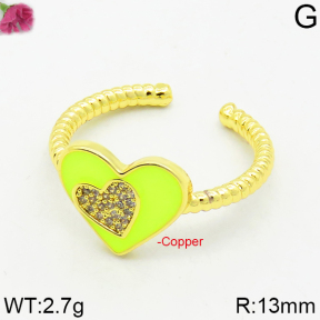 Fashion Copper Ring  F2R400169bbov-J111
