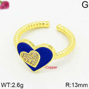 Fashion Copper Ring  F2R400172bbov-J111