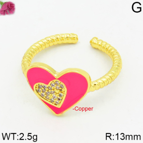 Fashion Copper Ring  F2R400173bbov-J111