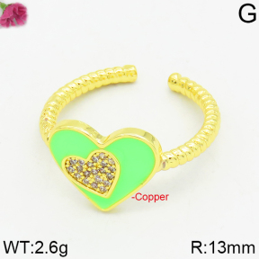 Fashion Copper Ring  F2R400174bbov-J111