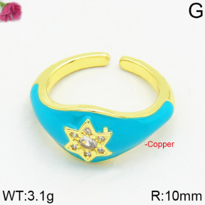 Fashion Copper Ring  F2R400182bbov-J111