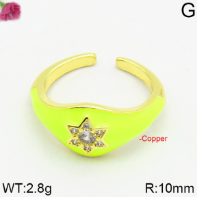 Fashion Copper Ring  F2R400183bbov-J111