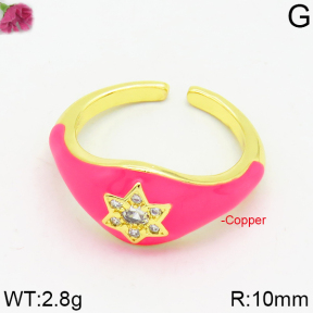 Fashion Copper Ring  F2R400184bbov-J111