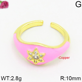 Fashion Copper Ring  F2R400185bbov-J111