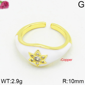 Fashion Copper Ring  F2R400186bbov-J111