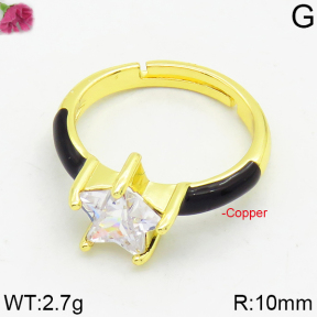 Fashion Copper Ring  F2R400193bbov-J111