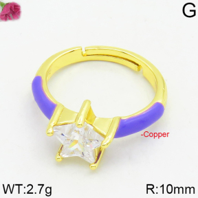 Fashion Copper Ring  F2R400194bbov-J111