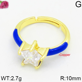 Fashion Copper Ring  F2R400199bbov-J111