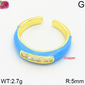 Fashion Copper Ring  F2R400209bbov-J111